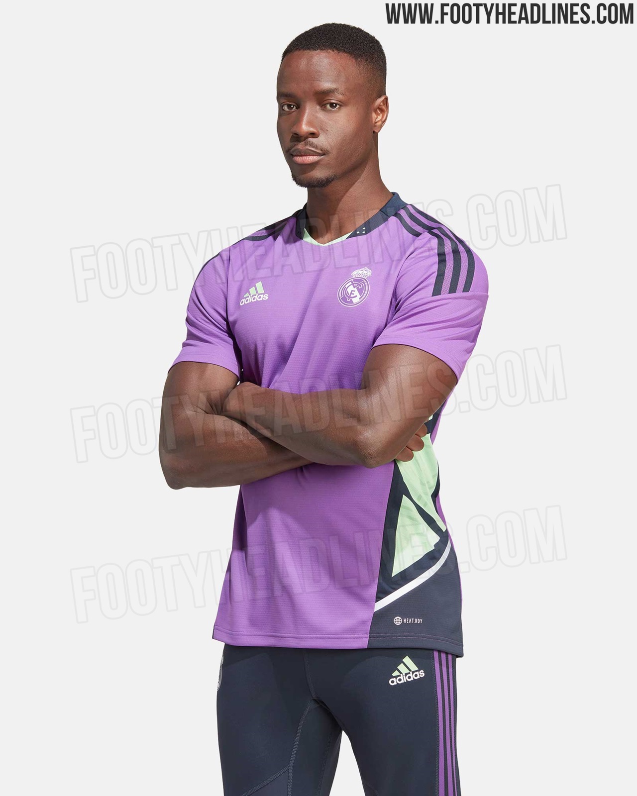 Garish Real Madrid 2023 Training Kit Leaked Footy Headlines